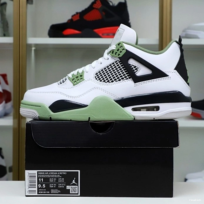 AIR JORDAN "SEAFOAM" 4 0830
